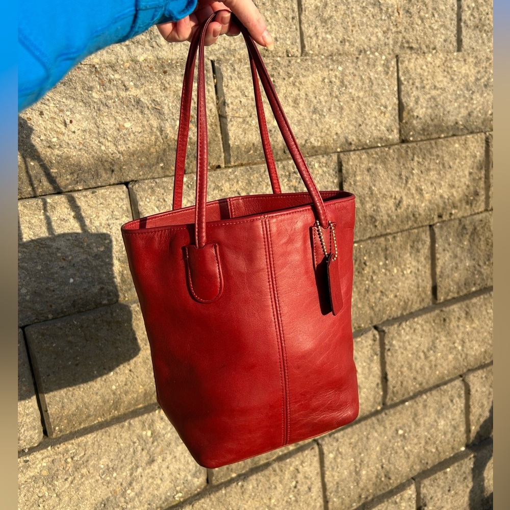 vintage coach mini tote
